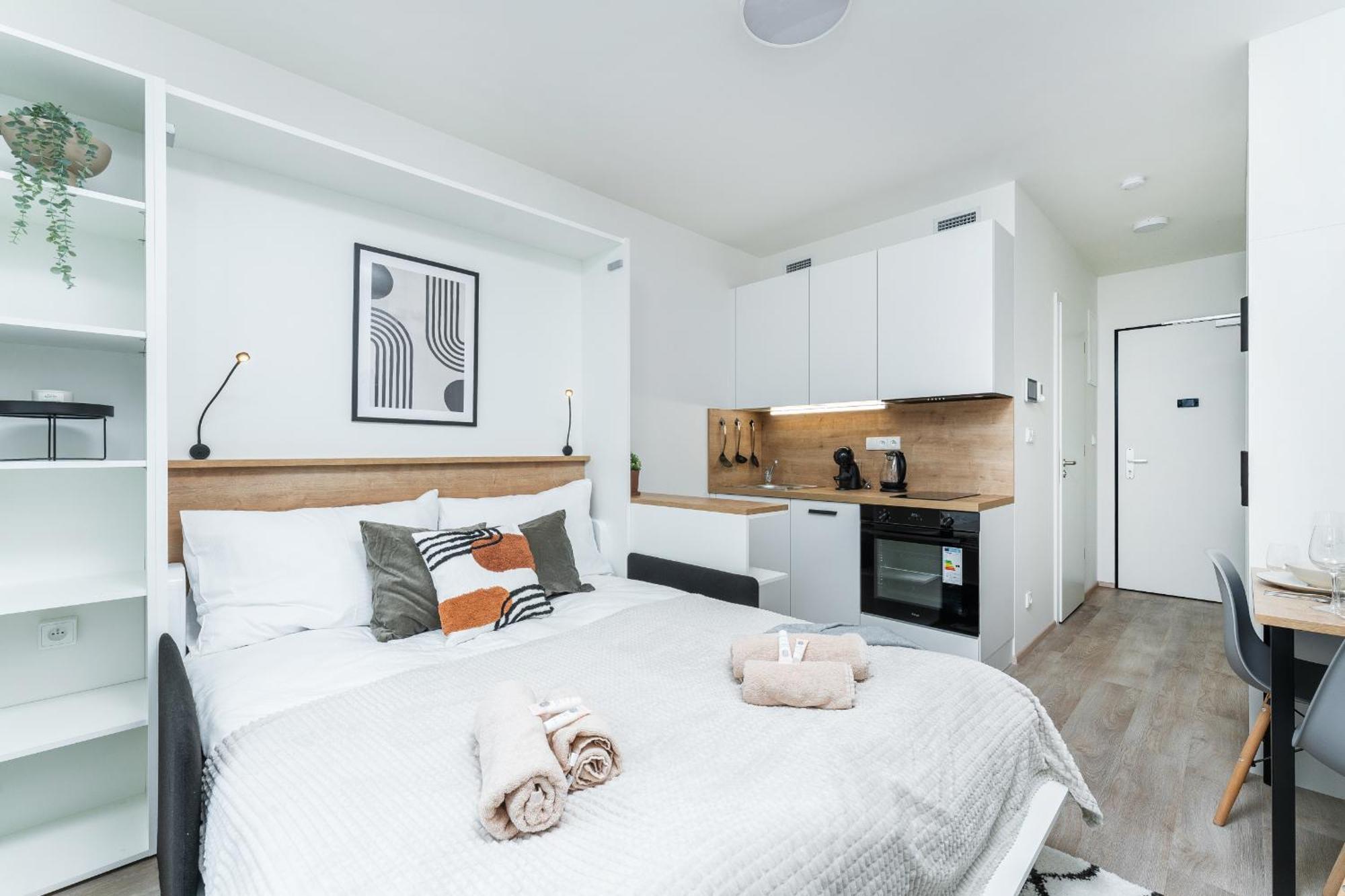 Mymozart Apartments Prague By Rentero Property Luaran gambar